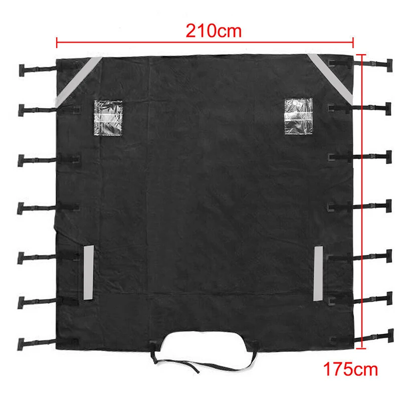 210D Trailer Caravan Towing Cover Protector Waterproof Motorhome Covers Towing exterior accessories other rv parts & accessories
