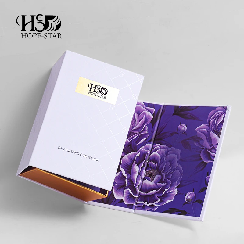New Product Explosion Custom Logo Luxury White Magnet Packaging Perfume Gift Box For Perfume
