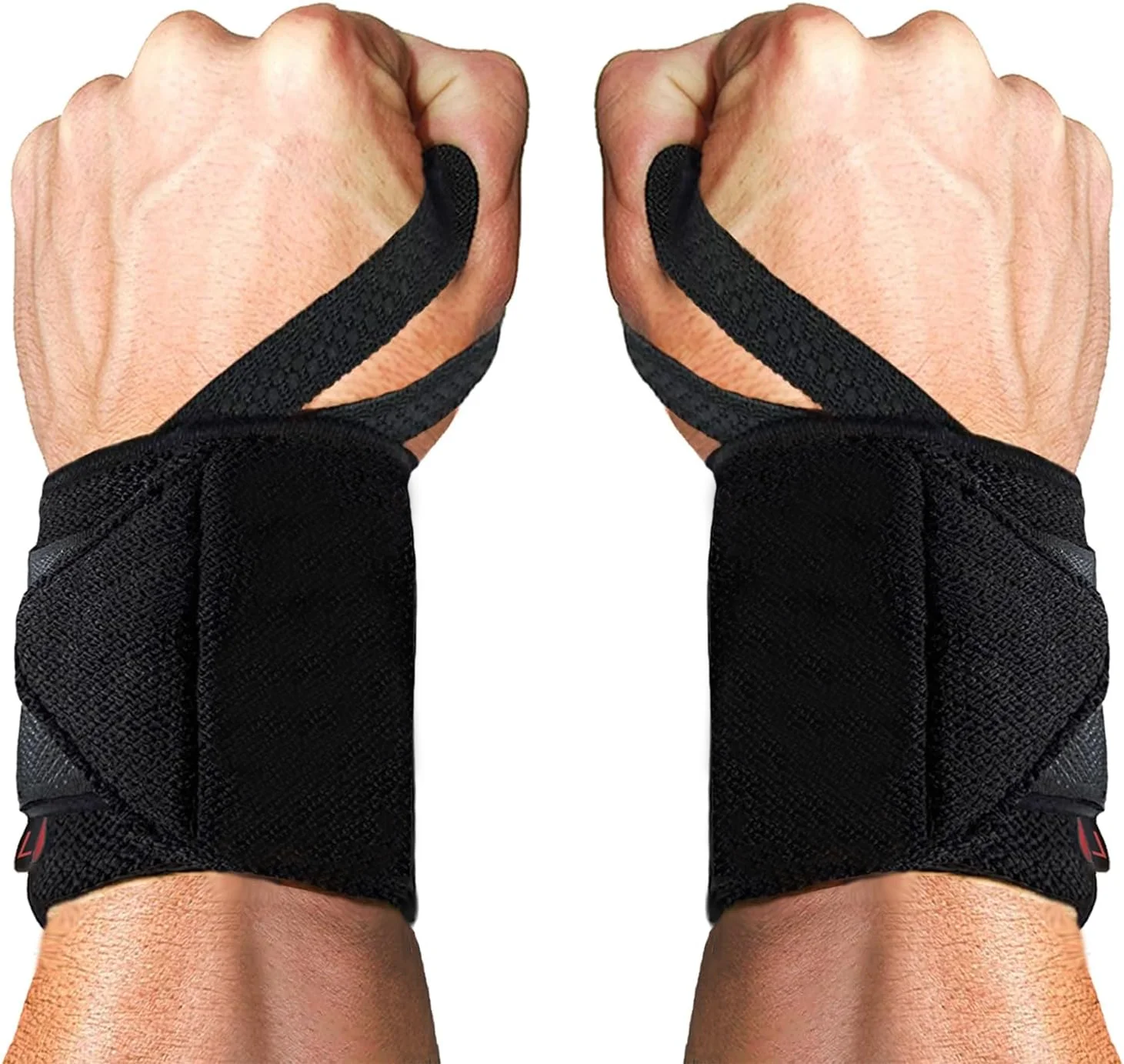 Best wrist wraps for lifting Thumb Loops Lifting Fitness Wrist Bandages Wrist  wraps for bench Bodybuilding Strength Training