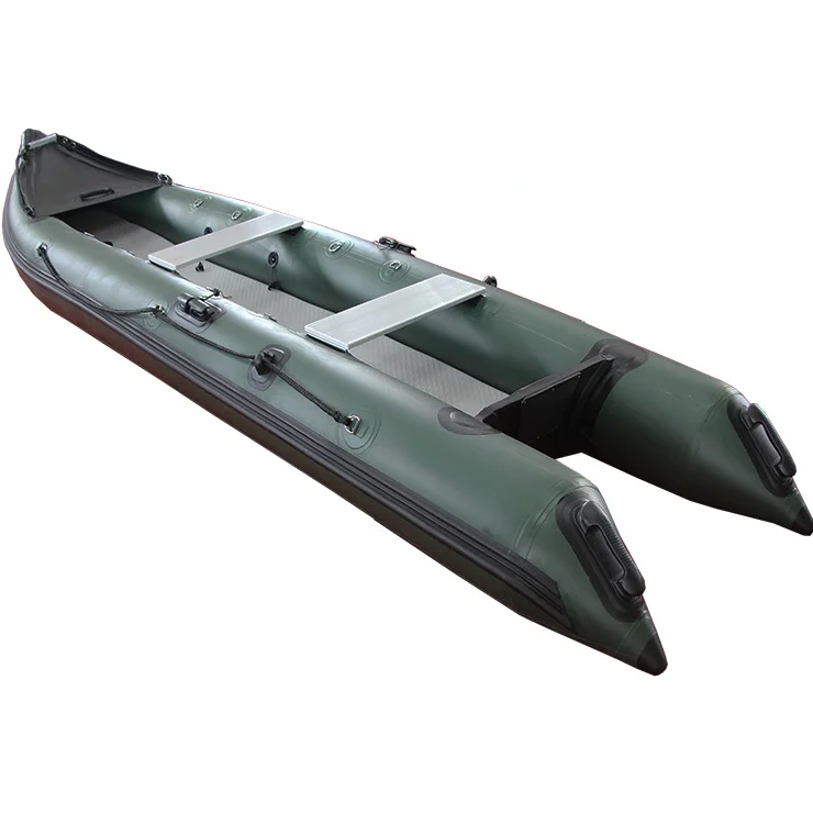 New produce  inflatable canoe/kayak, 3-4 Person  ocean or lake use Inflatable fishing kayak
