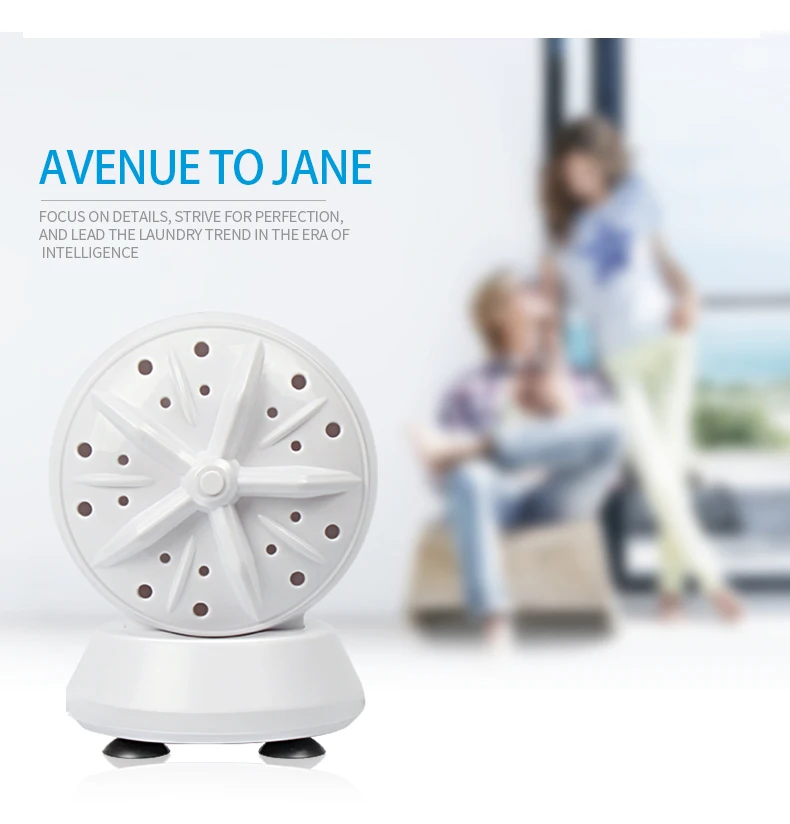 Портативная мини-машина для стирки одежды с турбиной, ультразвуковая стиральная машина, стиральная машина с энергосберегающим