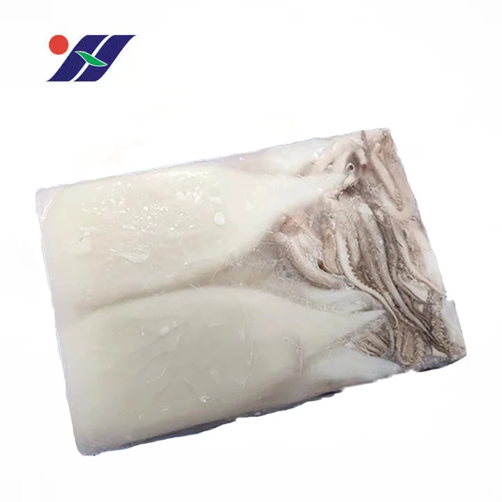 Frozen squid T+T TO R+T RO FOR  ILLEXAGENTINUS TORADORES PACIFICUS tube only ring only
