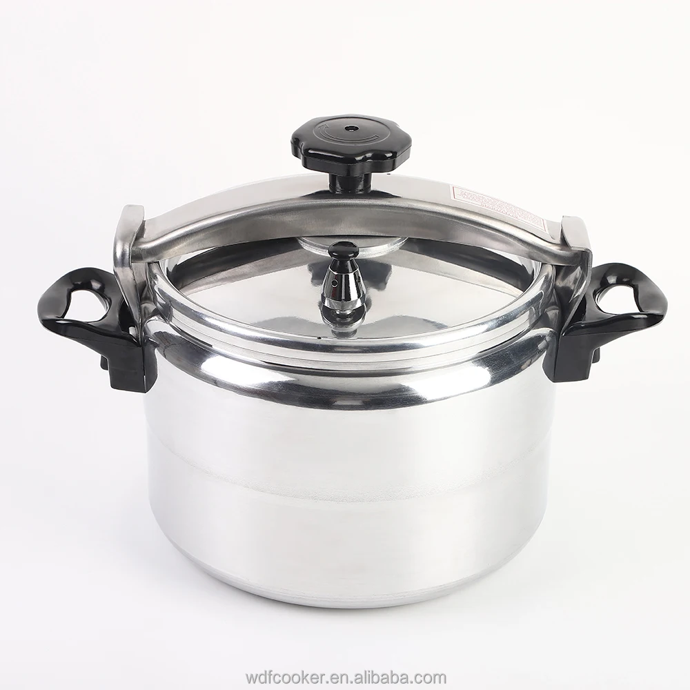 5L 7L 4L Aluminum Pressure Cooker Double Handle Induction Gas Suitable Cookware Bakelite Handles Home Hotels Restaurants Camping