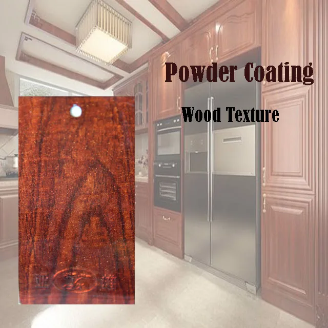 heat resistant powder coating wood effect aluminium powder coating paint wood grain powder coating