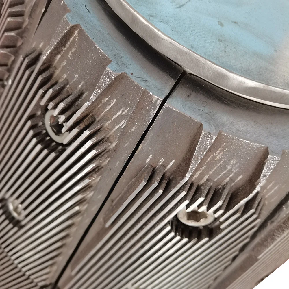 Double Disc Refiner Plate flap disc making machine