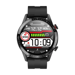 2022 round screen smartwatch bt calling ip68 waterproof fitness wristwatch l13 ecg smart watch