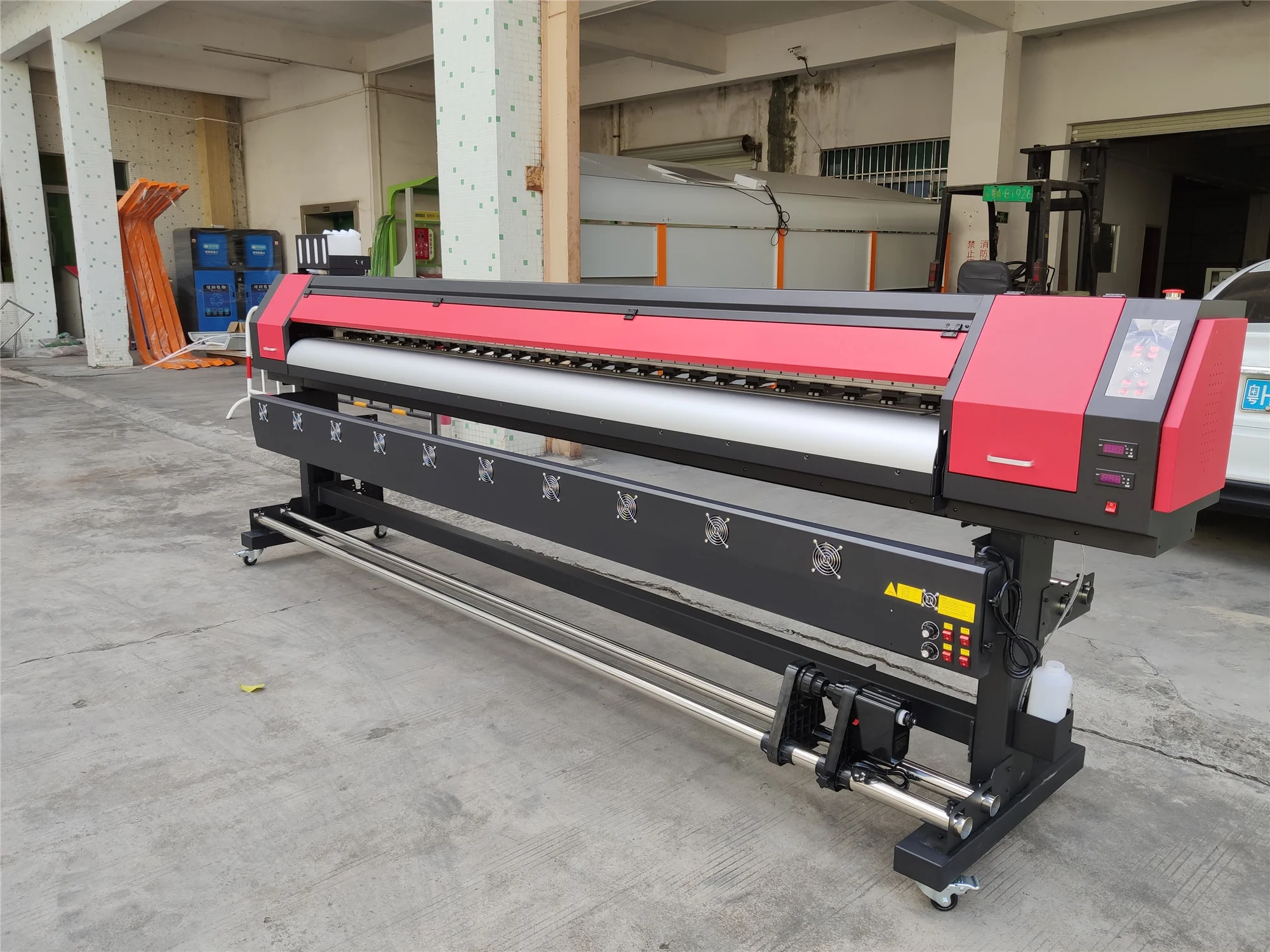 SUNCOLOR 2 5 m two xp600 печатающая головка широкоформатный экологически чистый принтер 8 футов Лидер продаж