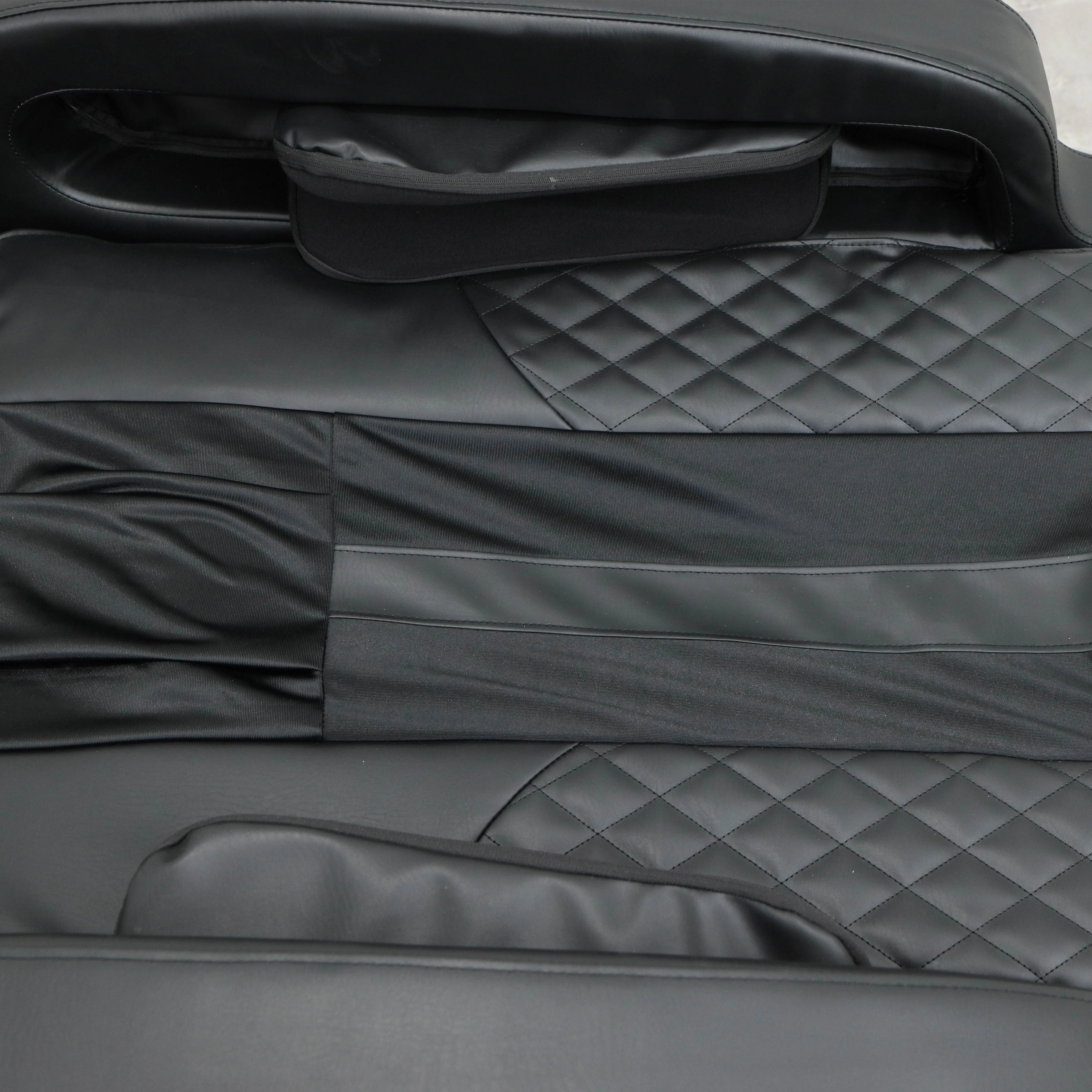 Track Lay Down Hair Washing Modern Shampoo Chair Luxury Professional Airbag Spa Electric Massage Shampoo Bed Chair