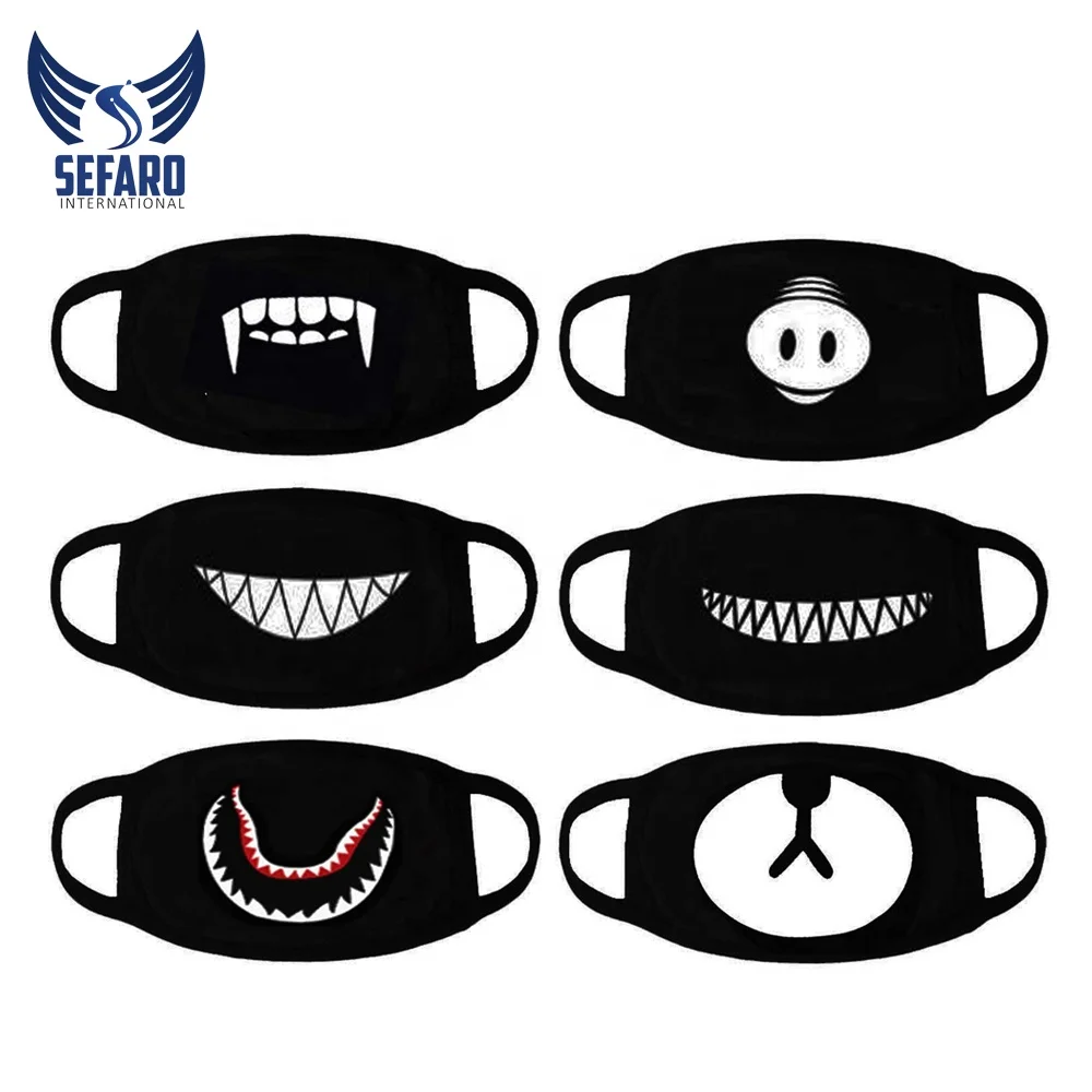 Mouth Face-Mask Dust proof Breathable Women Men Cotton Riding face covers