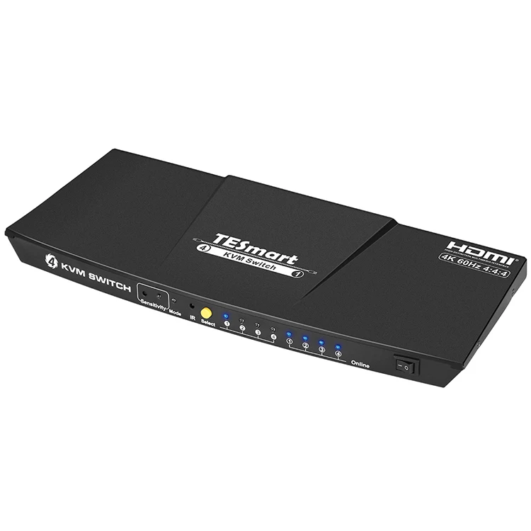 Hot Video 4 port Kvm HDMI Switch With EDID 4K 60hz