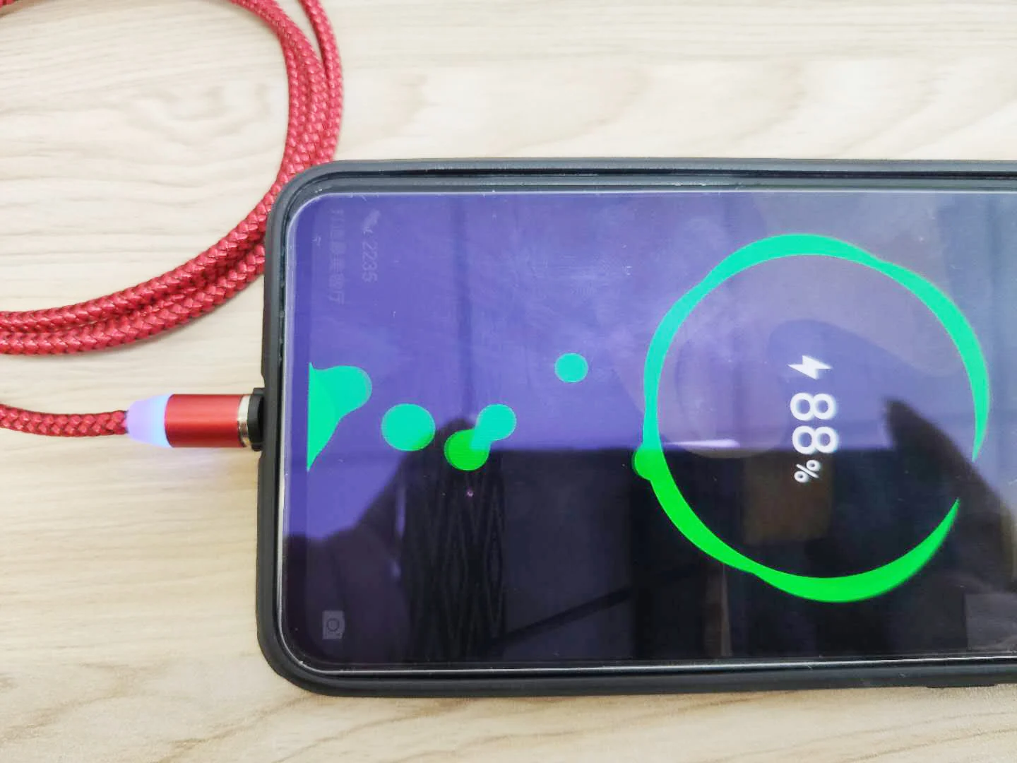 
1m 3.3FT Nylon Braided cable Micro USB Type C 3 in 1 magnet usb cable 