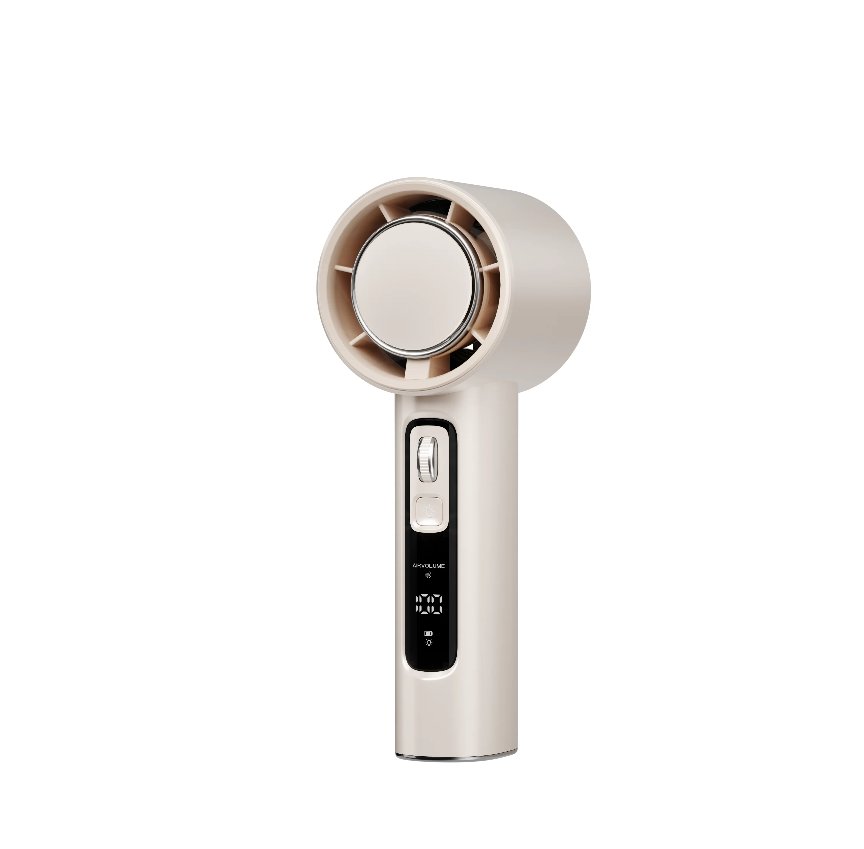 Handheld Charger Fan Portable Electric Fan High Speed Rechargeable Air Circular mini Hand Fan