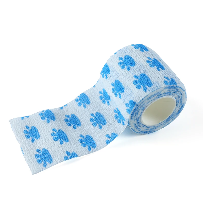 Wholesale Self-adhesive Wrinkle Elastic Crepe Bandage Hospital Grade Self Adhesive Veterinary Crepe Elastic