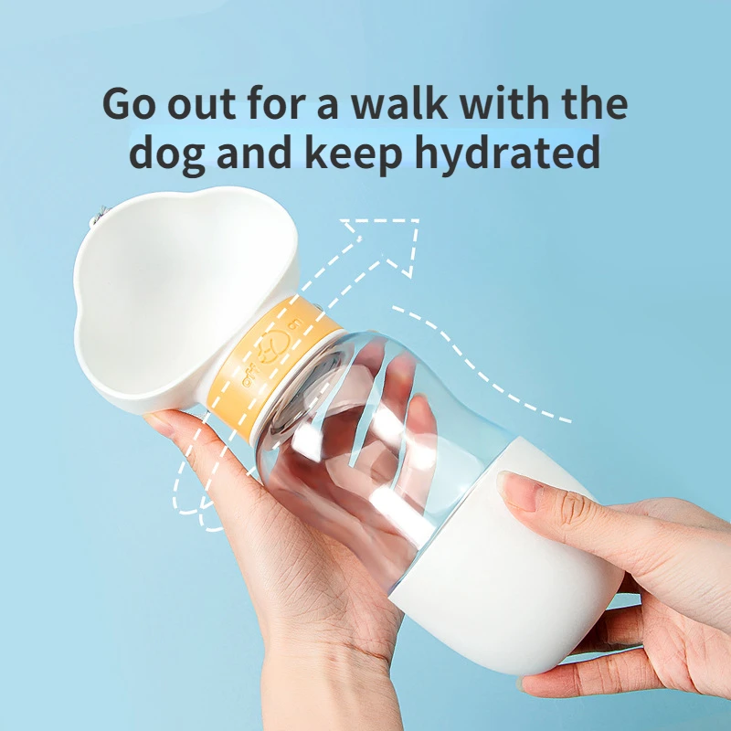 Товары для домашних животных, чашка для воды на выход, переносная сопутствующая чашка для воды для домашних животных, бутылка для воды для прогулок с собакой, водяной стакан для домашних животных