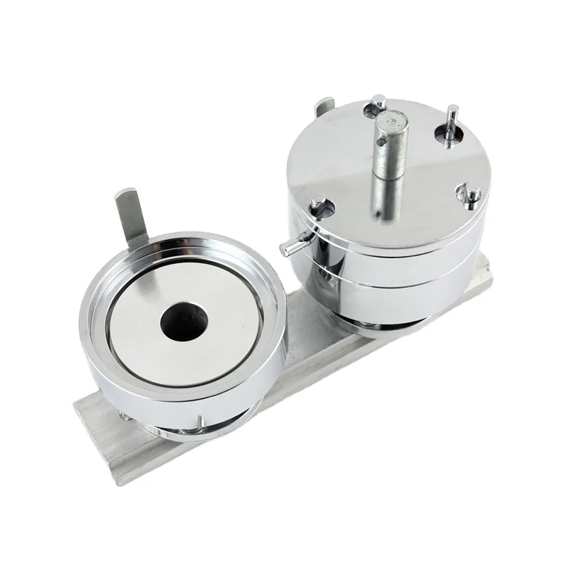 56mm manufacturers directly supply tinplate button machine mould, badge mould and tripod badge machine
