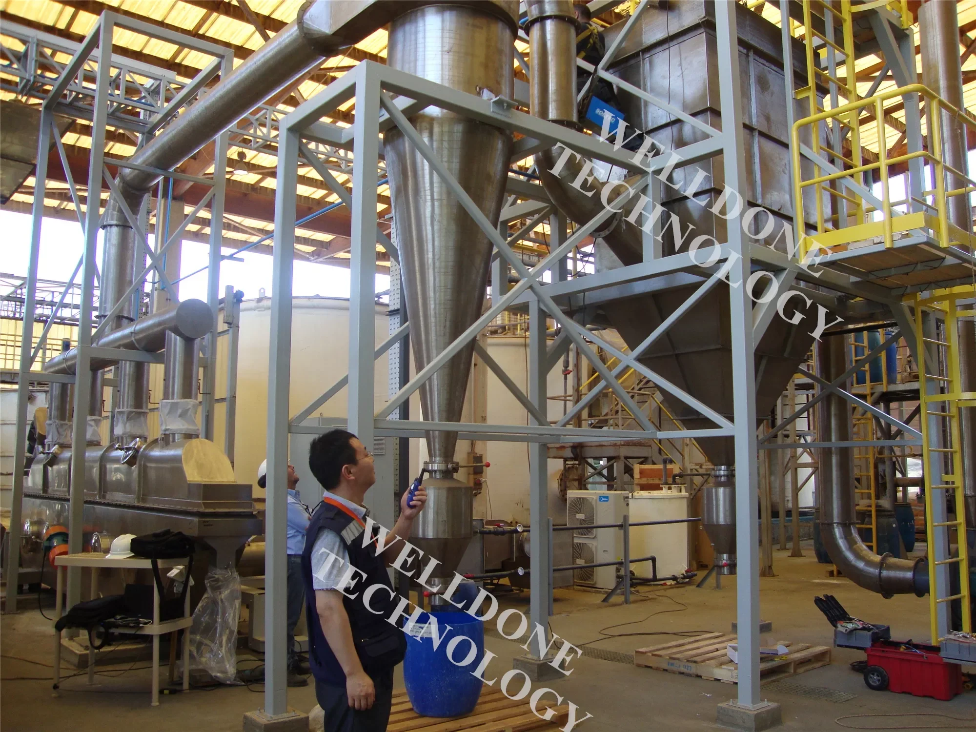 ZLG Series Continuous Vibrating Fluid Bed Dryer Drying Machine Pharmaceutical Machine