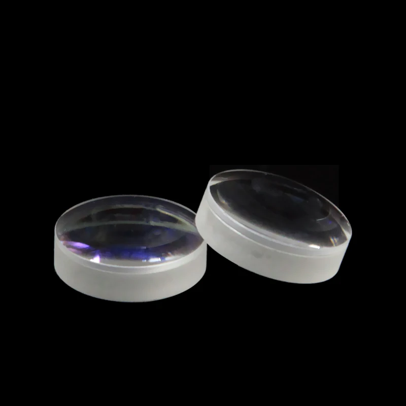 Factory Custom Plano Optical Glass lens transparent plano-convex/flat convex lens