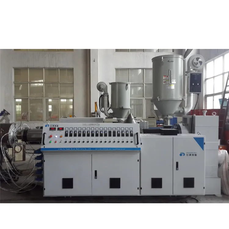 Faygo Union twin screw extruder for plastic PVC pipe profile sheet extrusion line for sale