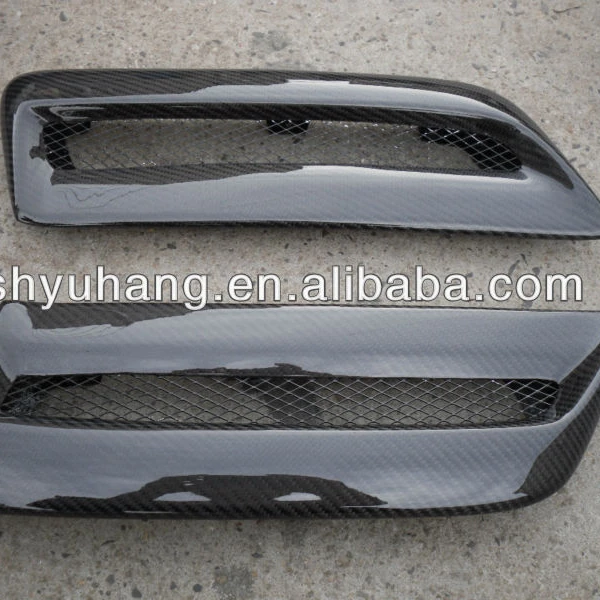For EVO X EVO 10 OEM type 2 Carbon Fiber Hood Vents (pair)