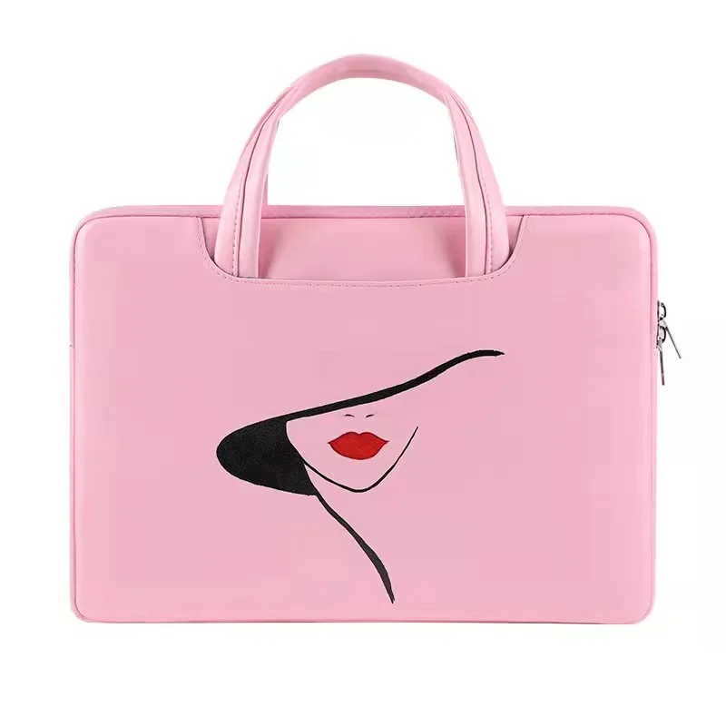 Wholesale Custom Logo women Laptop Bag laptop handbag Waterproof messenger tote