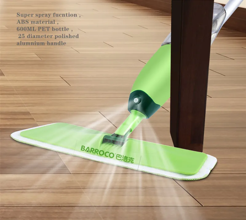 Factory supply high quality cheap hand free best spray function micrfoiber cleaning spray mop