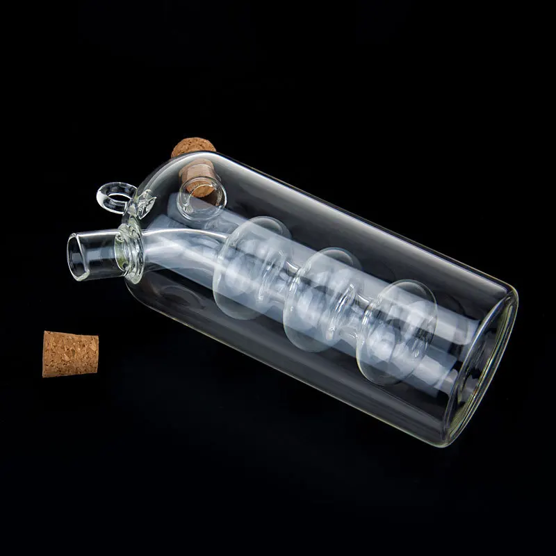 
Wholesale Hand Made Essential Glass Oil and Vinegar Dispenser Bottle 