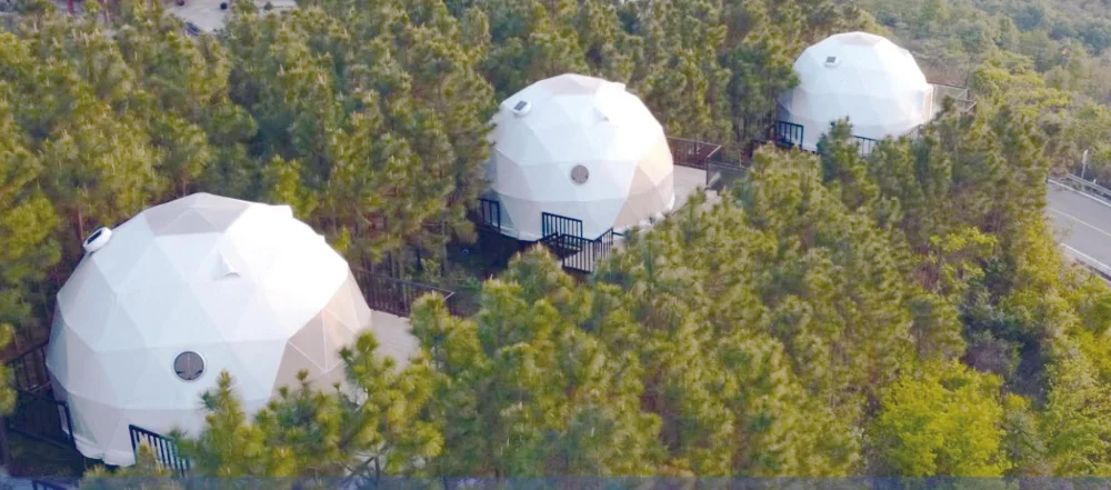 6m Diameter Spherical Tent - Waterproof and UV Resistant Dome Tent for Camping