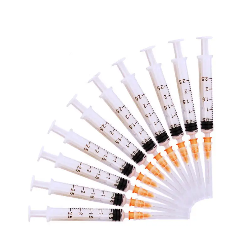  Медицинский прибор для измерения 1 мл 3 5 10mlsyringe с иглой 23x1 СТЕРИЛЬНЫЕ ШПРИЦЫ подкожных инъекций