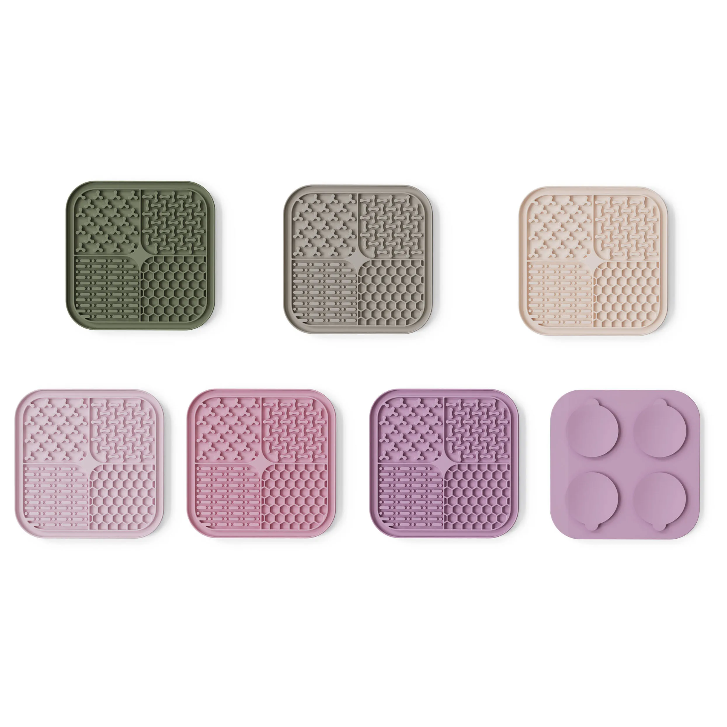 Hot sale dog lick lick mat eco friendly silicone pet lick mat pet licking mat with slow feeder