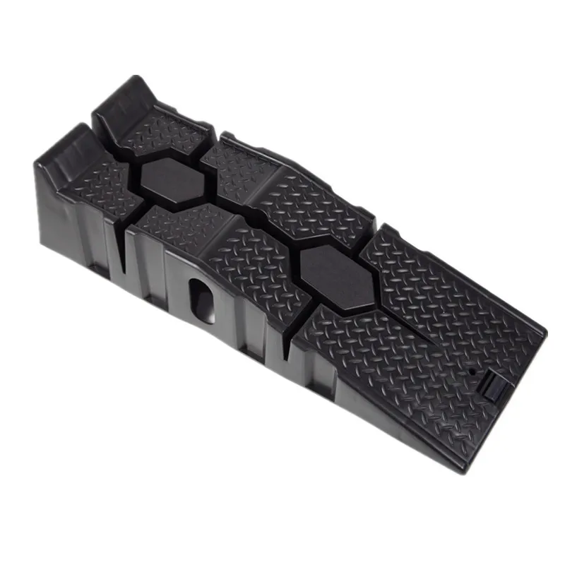 Plastic heavy duty portable car service ramp lift for temporary oil change ramp lift