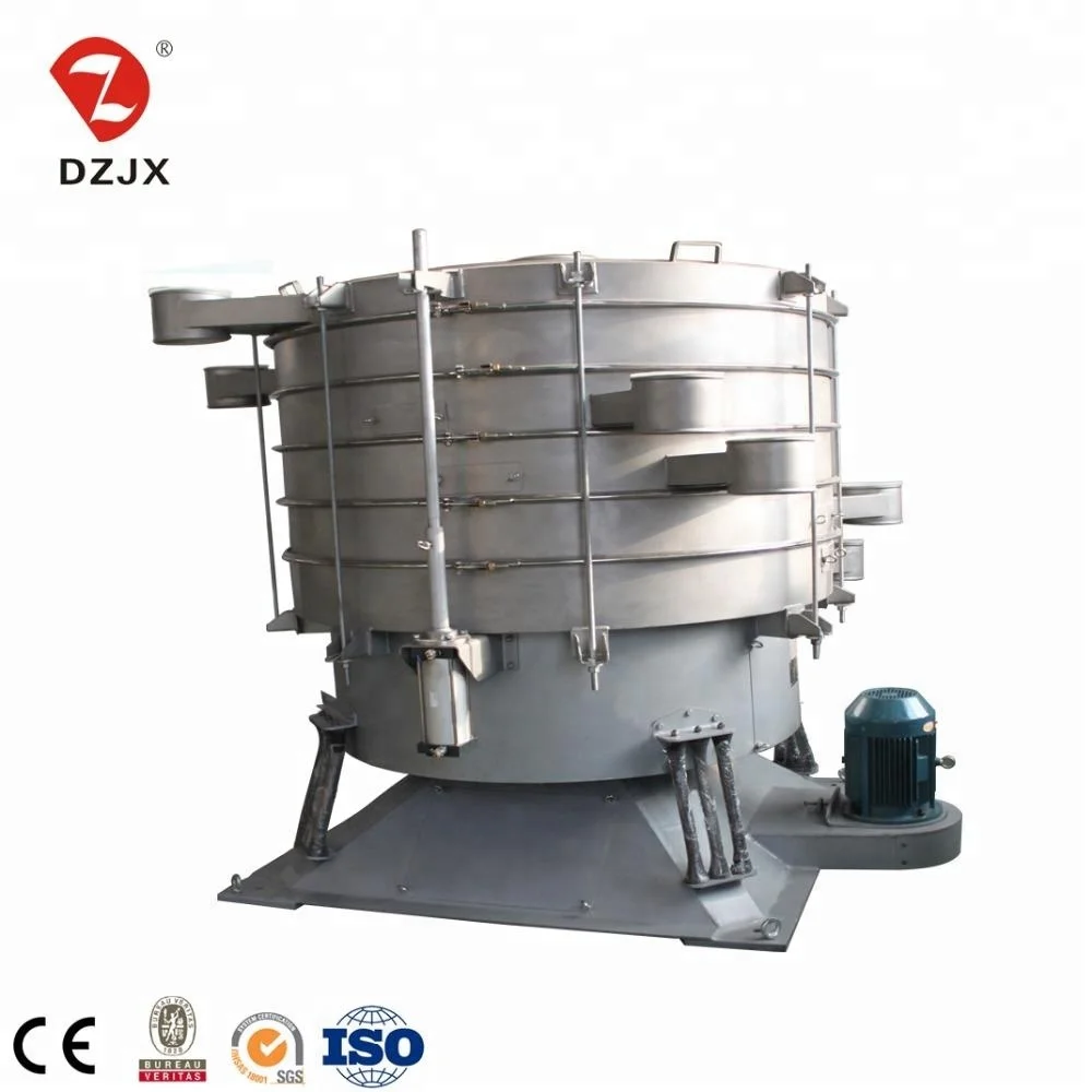 DZJX Flexible Rotary Tumbler Screen For Sieving Granular Material Charcoal Powder Swing Rotary Tumbler Vibration Sieve