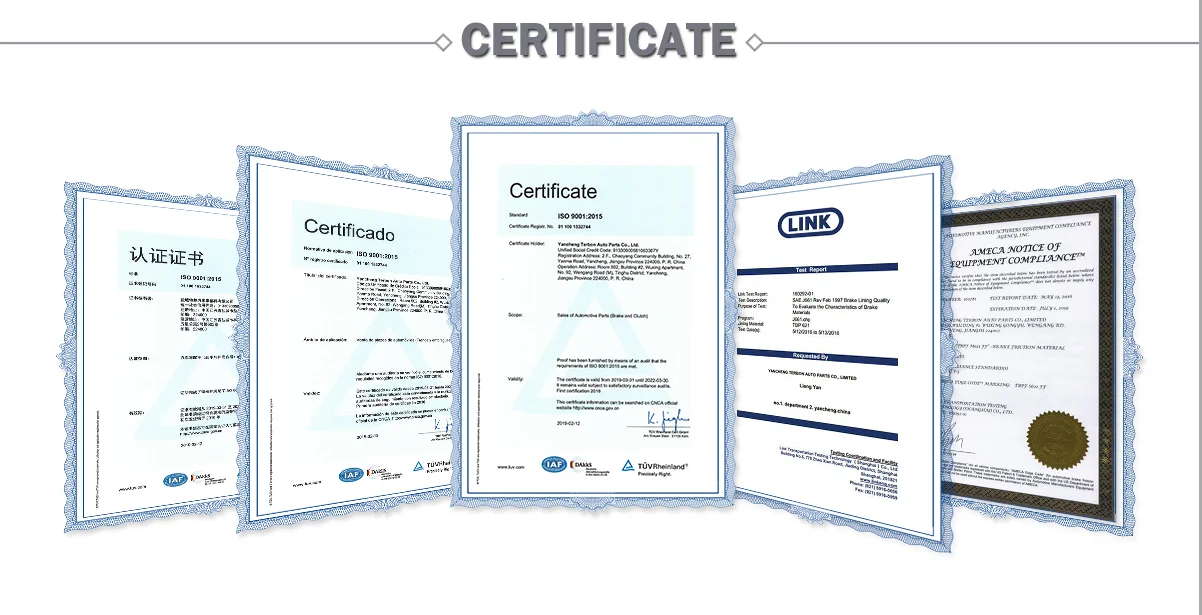 Auto Parts 4106000Q1B  Ceramic Brake Pad For RENAULT