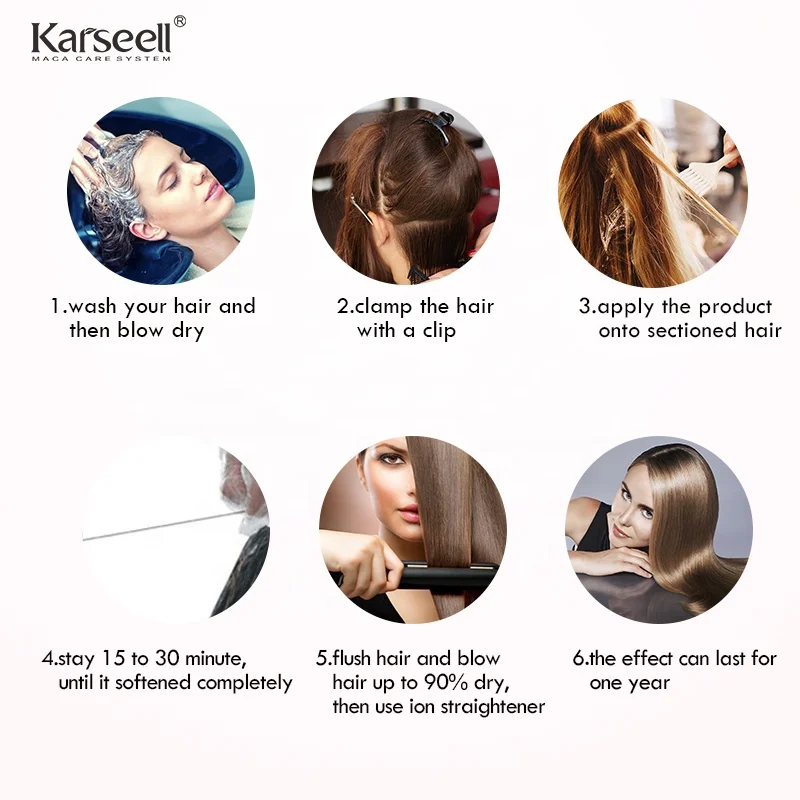 OEM/ODM Professional 3 IN 1 Rebonding Cream Hair Straightening Permanent In Bulk