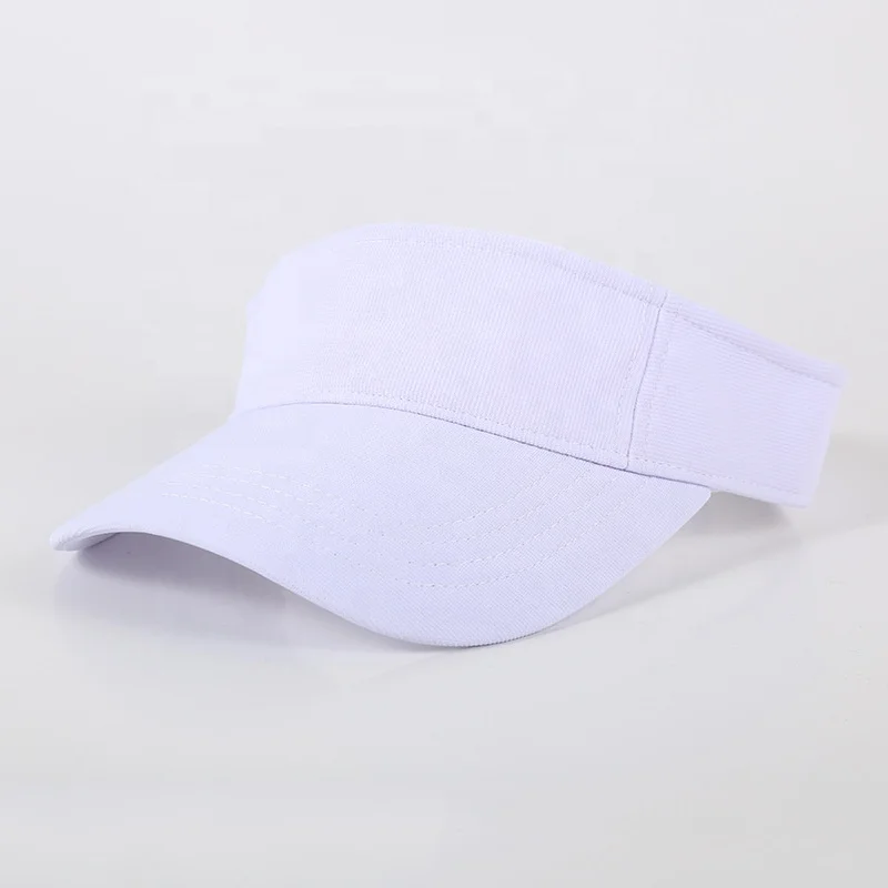 OEM high quality hot sale unisex adults candy colorful cotton backless sun baseball hat with logo custom visor cap