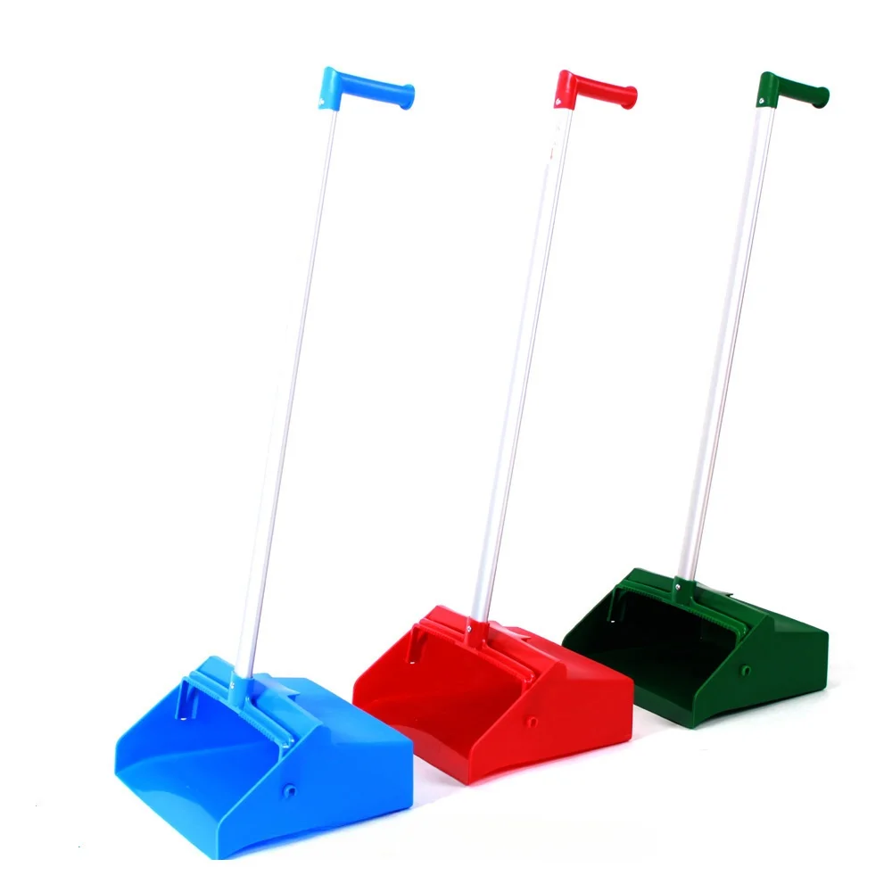 Multi colour New Plastic Lobby Dustpan setswith Lobby Angle Broom