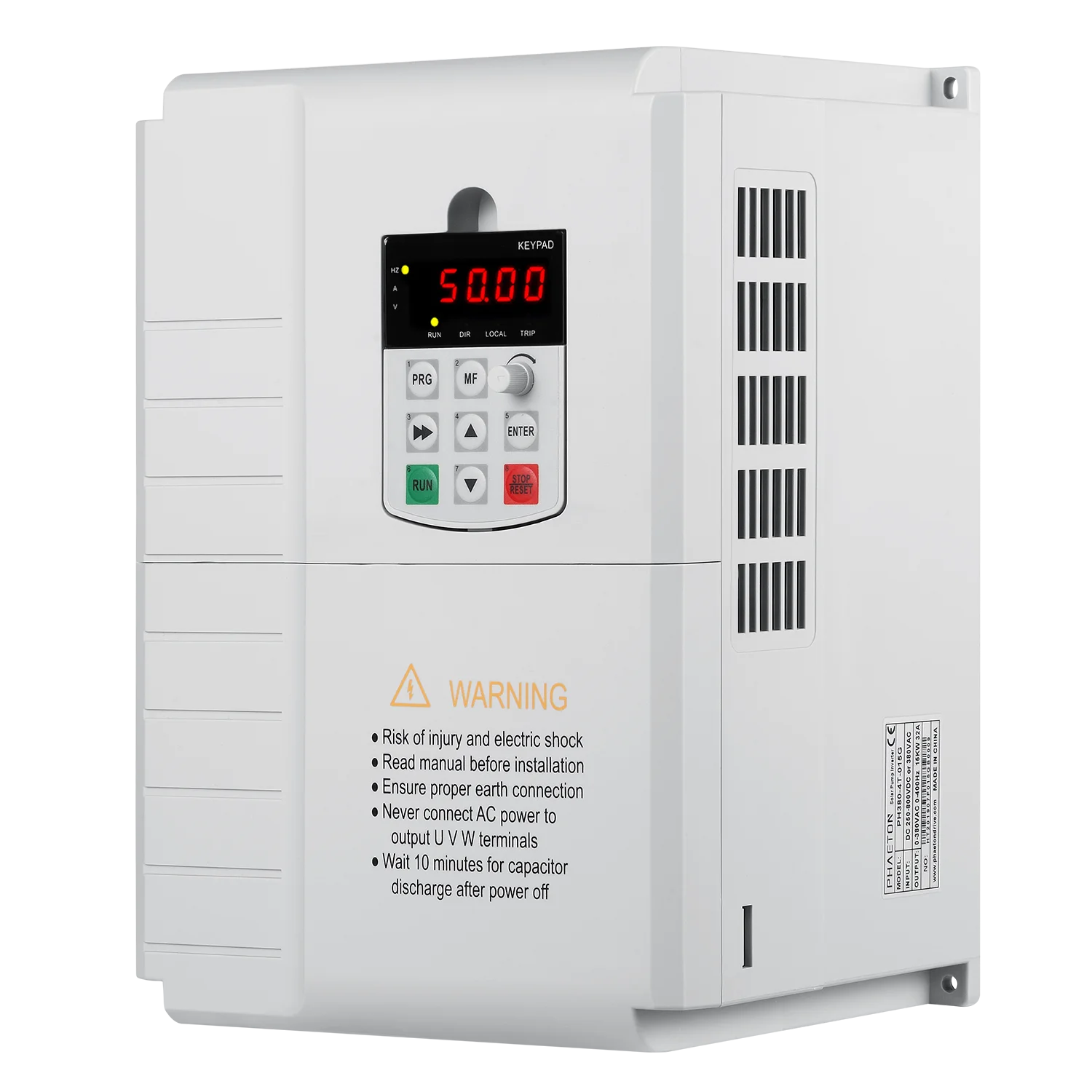 High Quality Solar Water Pump Inverter 1500w 2hp