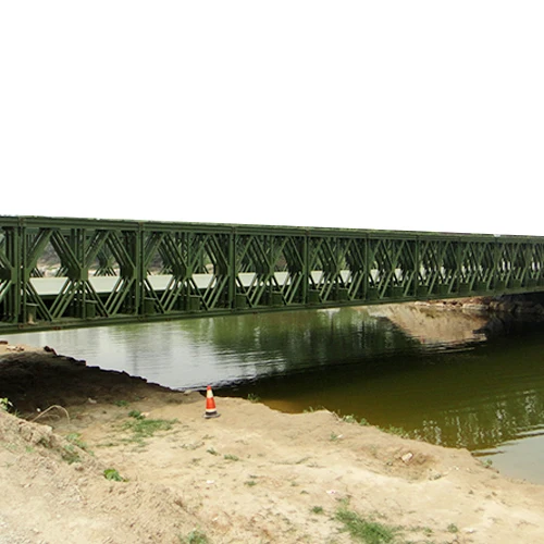 Стальная конструкция пешеходный мост bailey bridge для военных целей