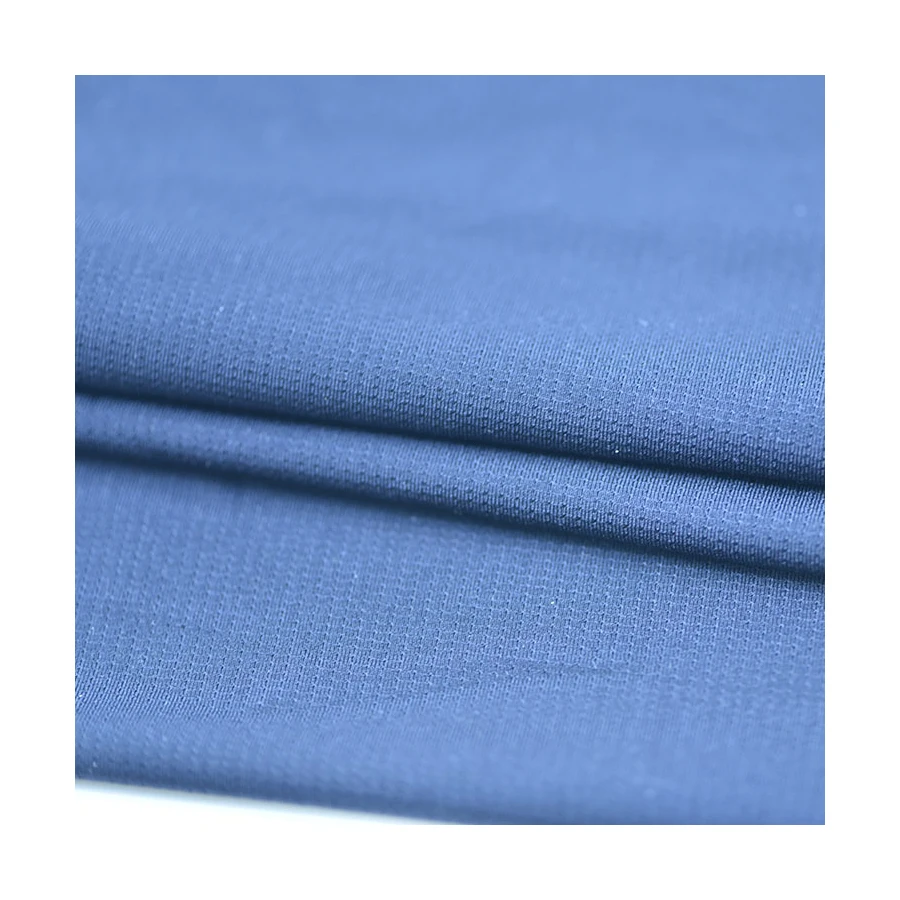 
Custom jacquard fabric designs 76% nylon 24% spandex grey knitted rib jacquard interlace plain fabric 
