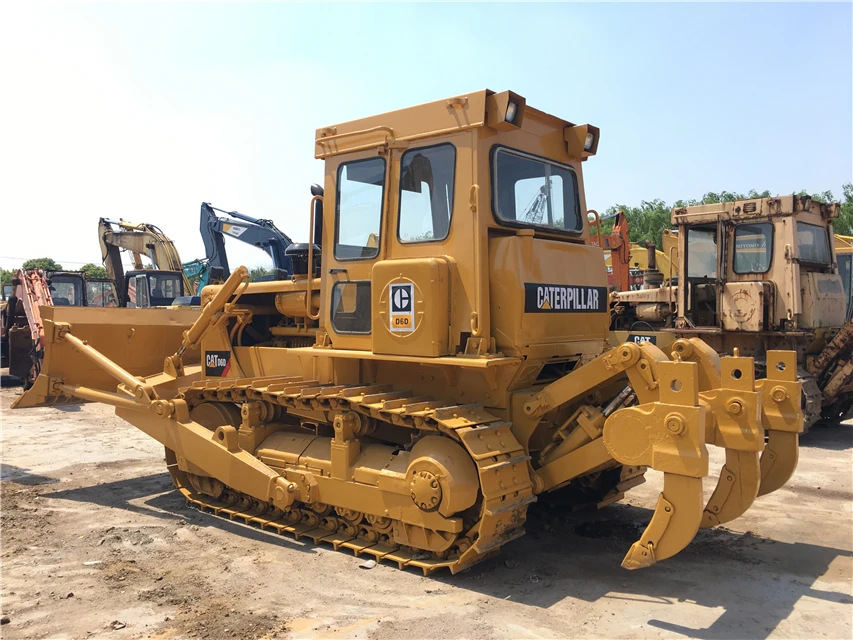  Б/у бульдозер Caterpillar D7G на складе. CAT D6M/б/у гусеница D6R D6D D6G D6M D7H