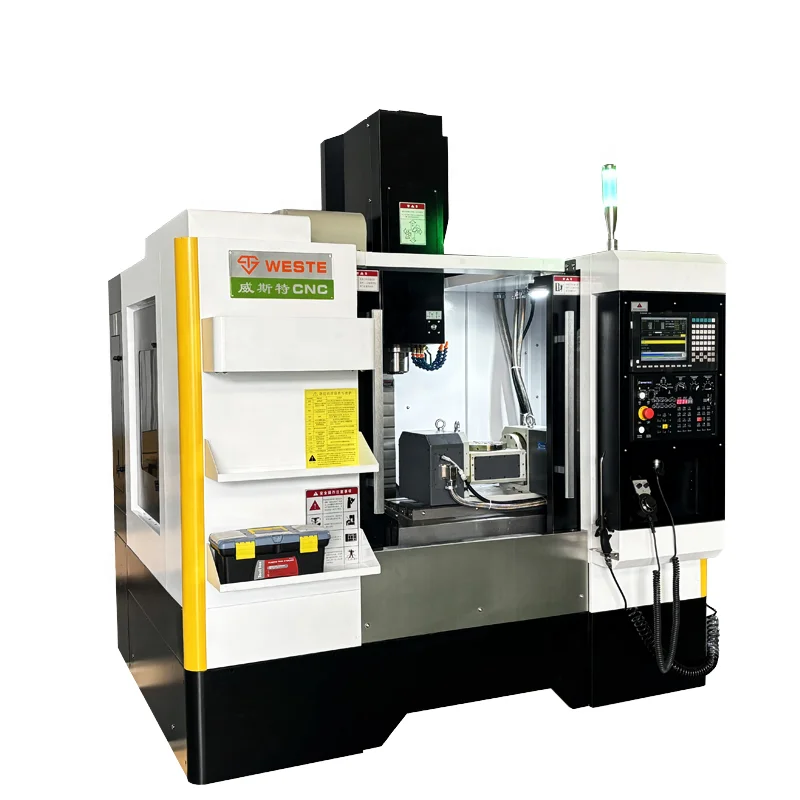 CNC 5-осевой металлический фрезерный станок VMC650 вертикальный обрабатывающий центр