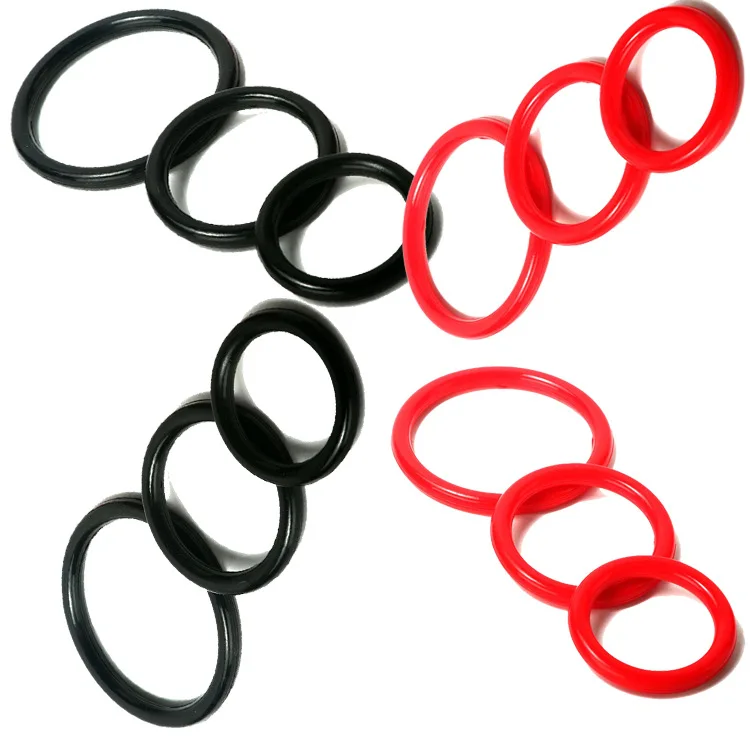 3 PCS Different Size Silicone Penis Rings Adult Toys Men Longer Lasting Erection Boy Sex Toys Male Cock Ring