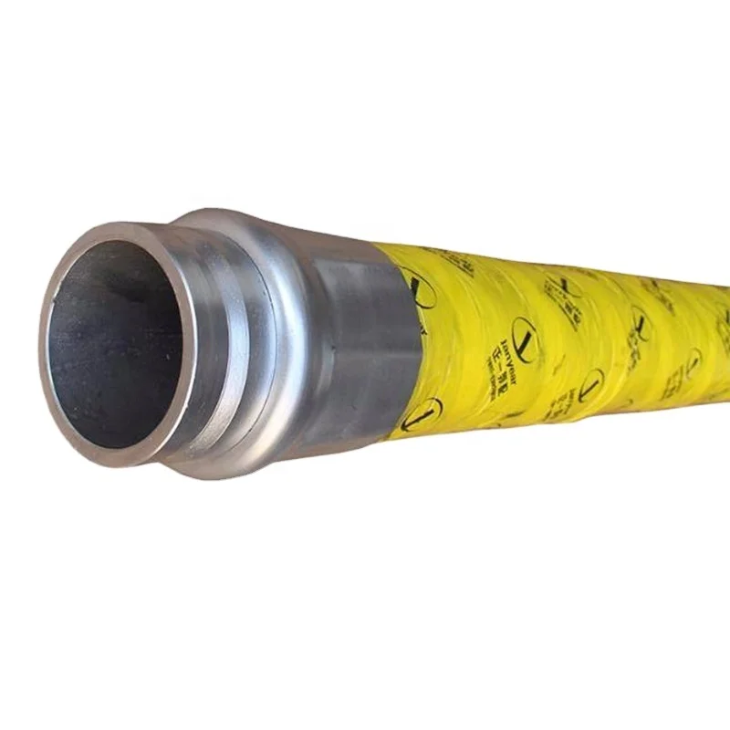 DN125 concrete pump rubber braided hose