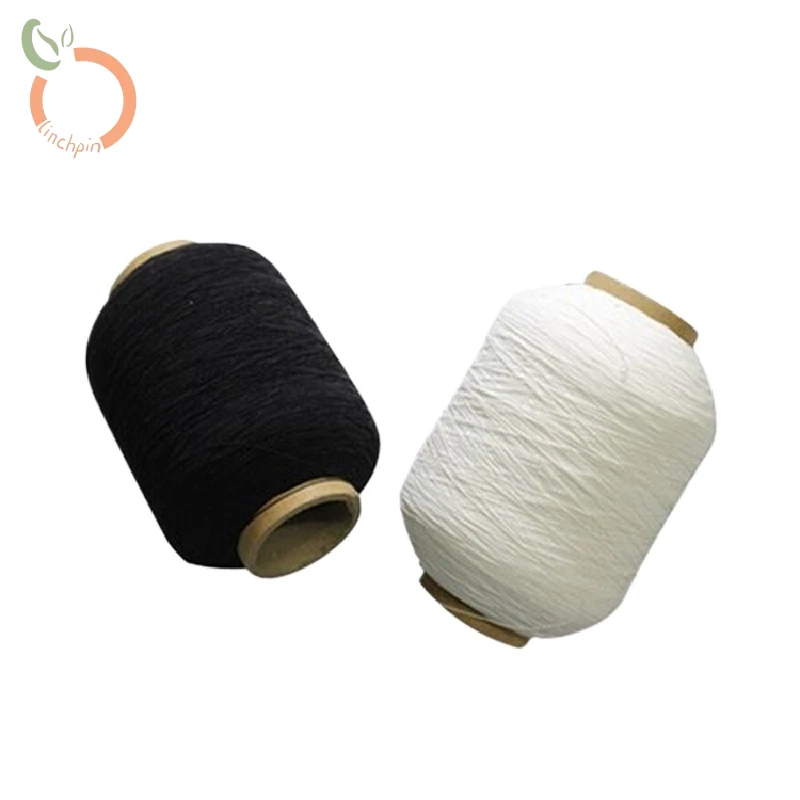 Spandex elastic yarn clothing stretch line glove socks latex covered yarn rubber thread