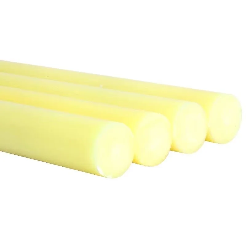 Factory Wholesale Cheap 100%ptfe Extrusion Nylon Rod Yellow Ptfe