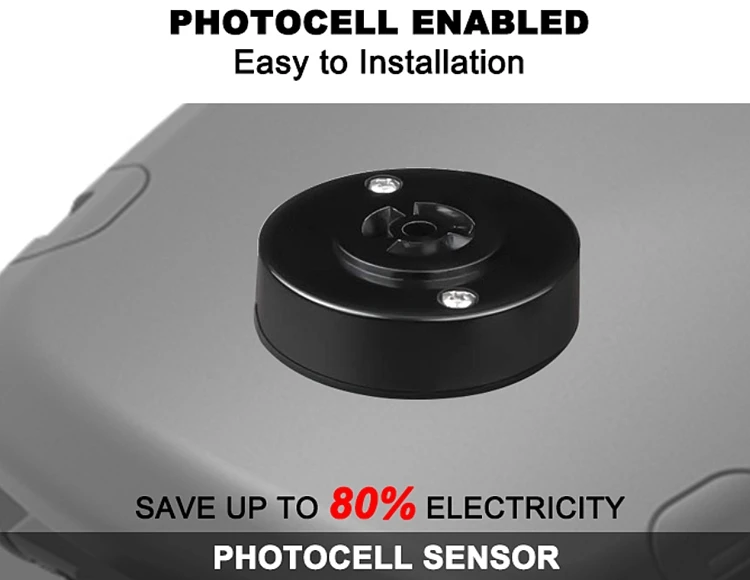 120V 277V Photocell sensor Parking Lots Lamp 50w 100w 150w 200w cobra led street light