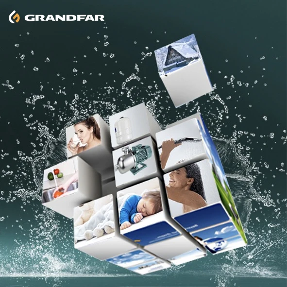 GRANDFAR Plastic electric Submersible pond water pump 100w Submersible fountain pump waterfalls fountain streams pump