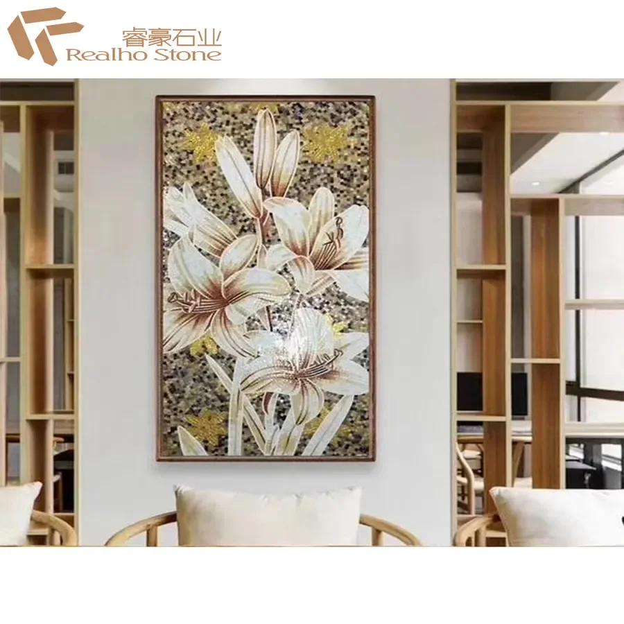 Mosaics Natural Stone Mosaic Tile Mosaic Decor For Wall Decor