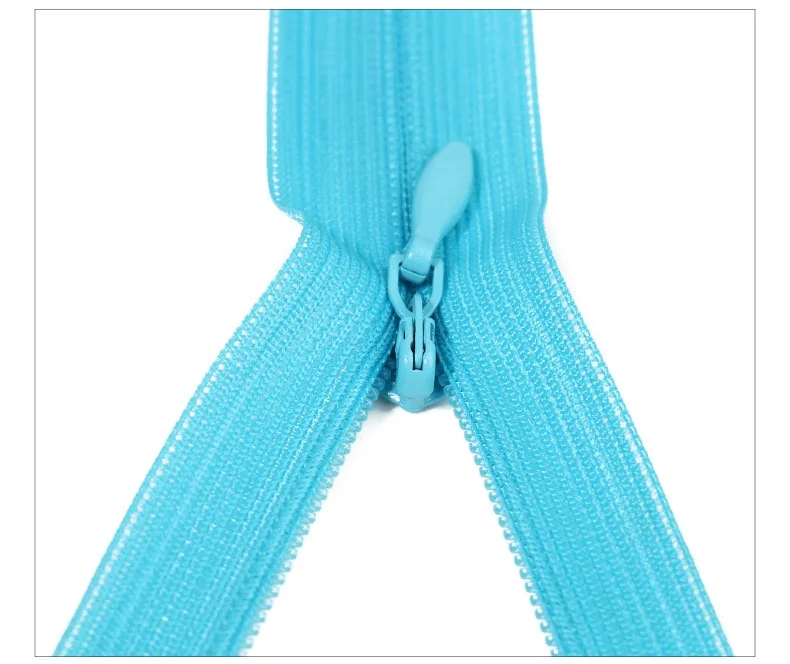 Lace Invisible Zippers Invisible Sheath Under Clothes Zip for Skirt Hidden Zipper Roll Long Chain Cfc Whole Sale Lace 7 5 Inch