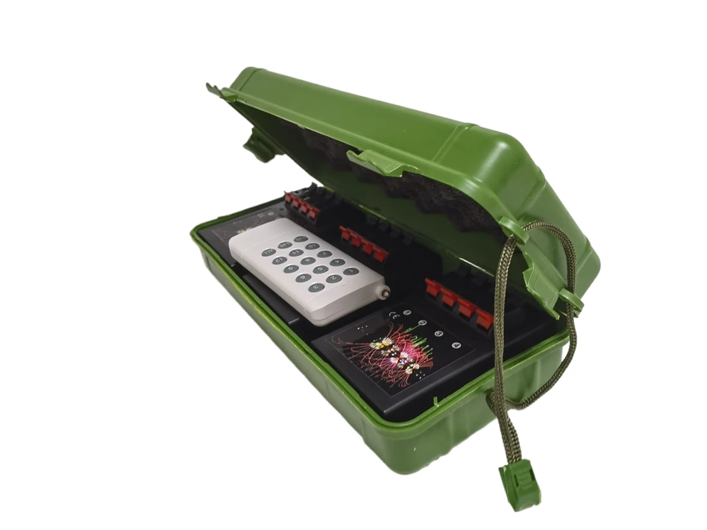 12 Channel wireless remote control pyrotechnic wedding stage mini receiver display cake fireworks ignition system