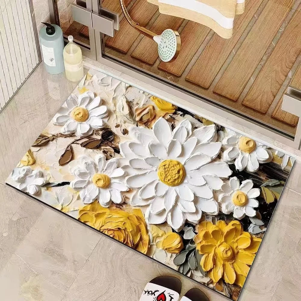 Custom designer print nylon carpet door Mats doormat entrance Commercial Rugs custom rugs with logo